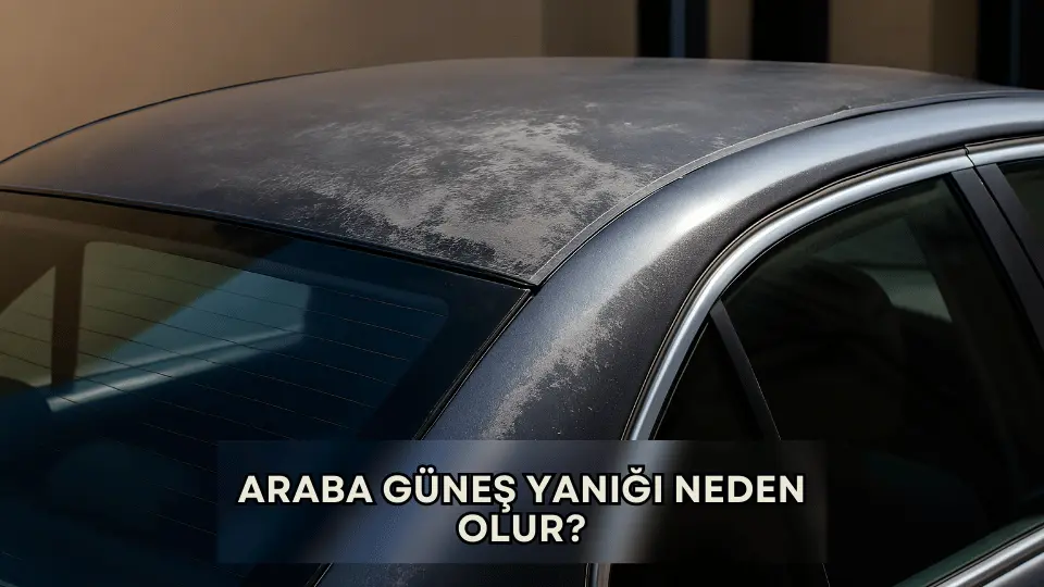 Araba güneş yanığı neden olur, güneş ışınlarının araca verdiği zararlar
