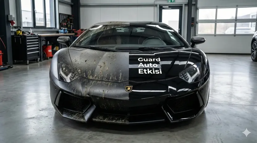 Guard Auto Hızlı Cila Uygulanmış Araba Kaputu